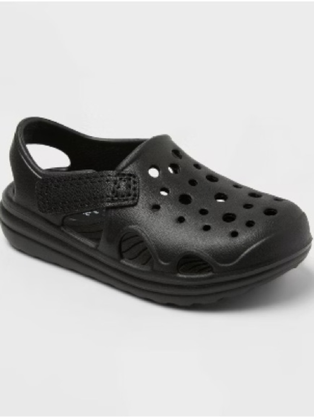 Cat & Jack Black Kids'  Clog Shoes Size 12